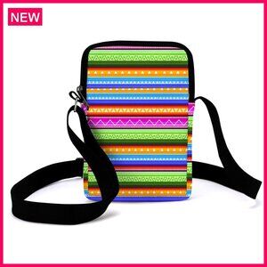 Waterproof Crossbody Bag Adjustable Strap Multi-Pocket Phone Purse
